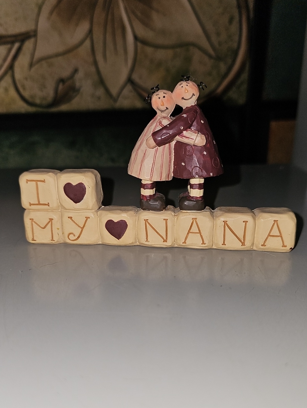 Blossom Bucket Figurine
